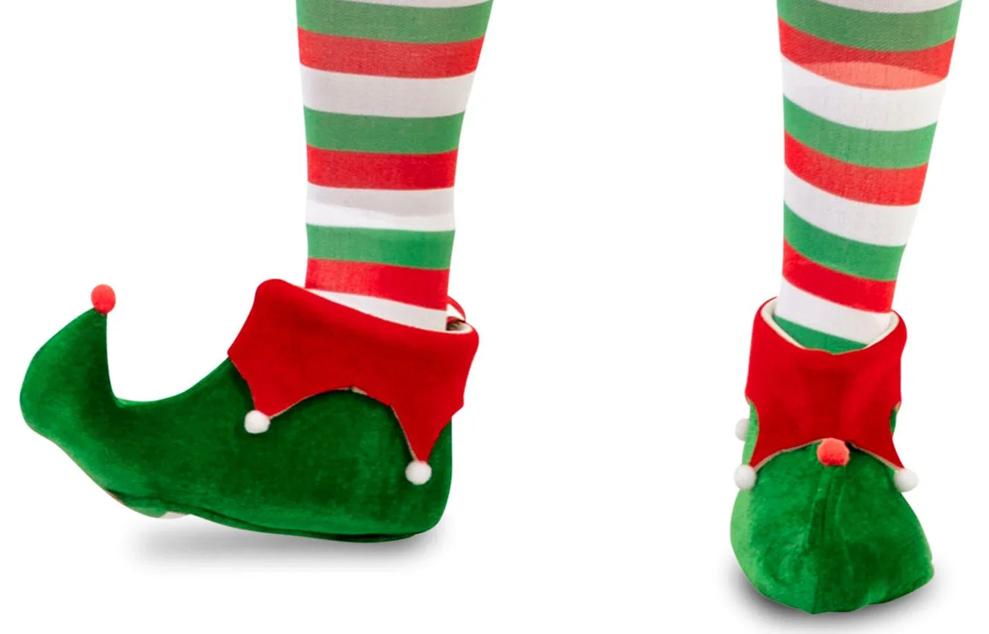 Cubrezapatos de Elfo de Navidad Infantiles Elfos Navideños EuroCarnavales